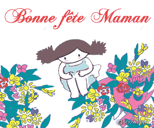 gif bonne fête maman